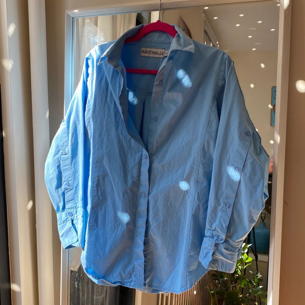 Blue Button Down